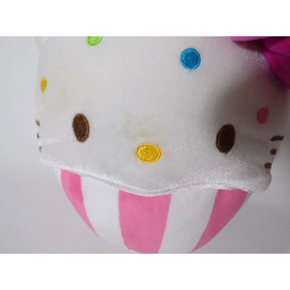 Sanrio Hello Kitty Cupcake Plush 9